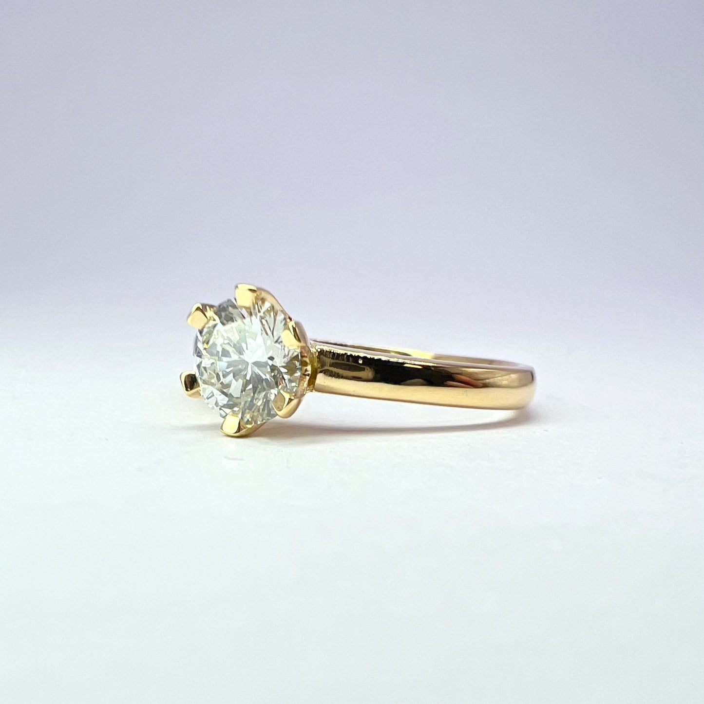 0.68 Ct Diamond Solitaire Ring