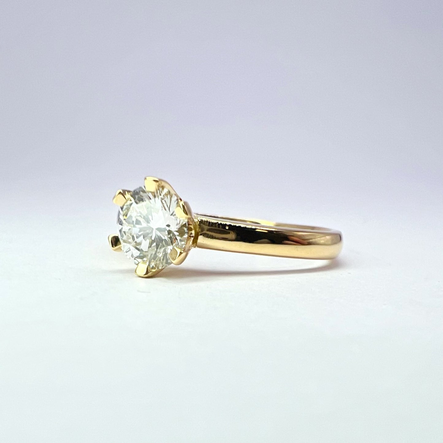 0.68 Ct Diamond Solitaire Ring