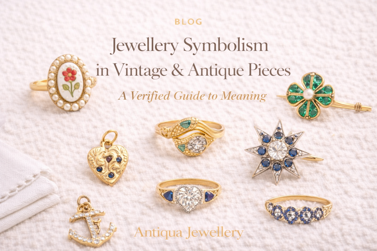 Jewellery Symbolism in Vintage & Antique Pieces: A Verified Guide to Meaning