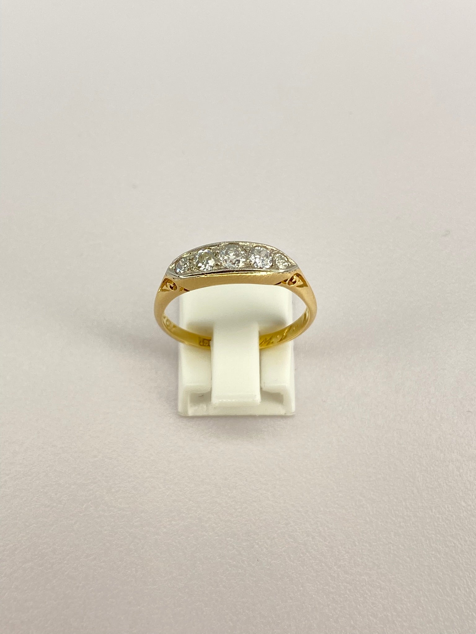 Five Stone Diamond Ring | 0.40ct Diamond | 18ct Yellow Gold