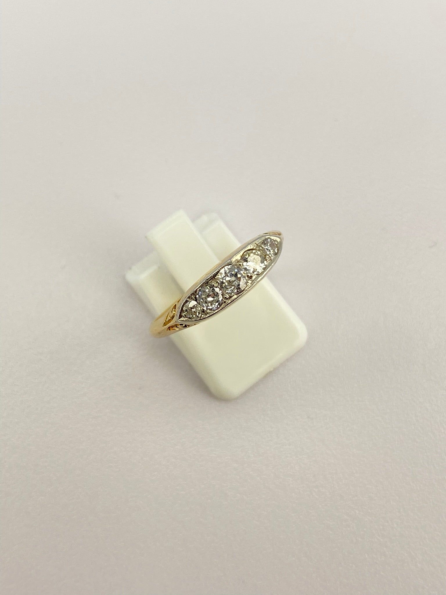 Five Stone Diamond Ring | 0.40ct Diamond | 18ct Yellow Gold