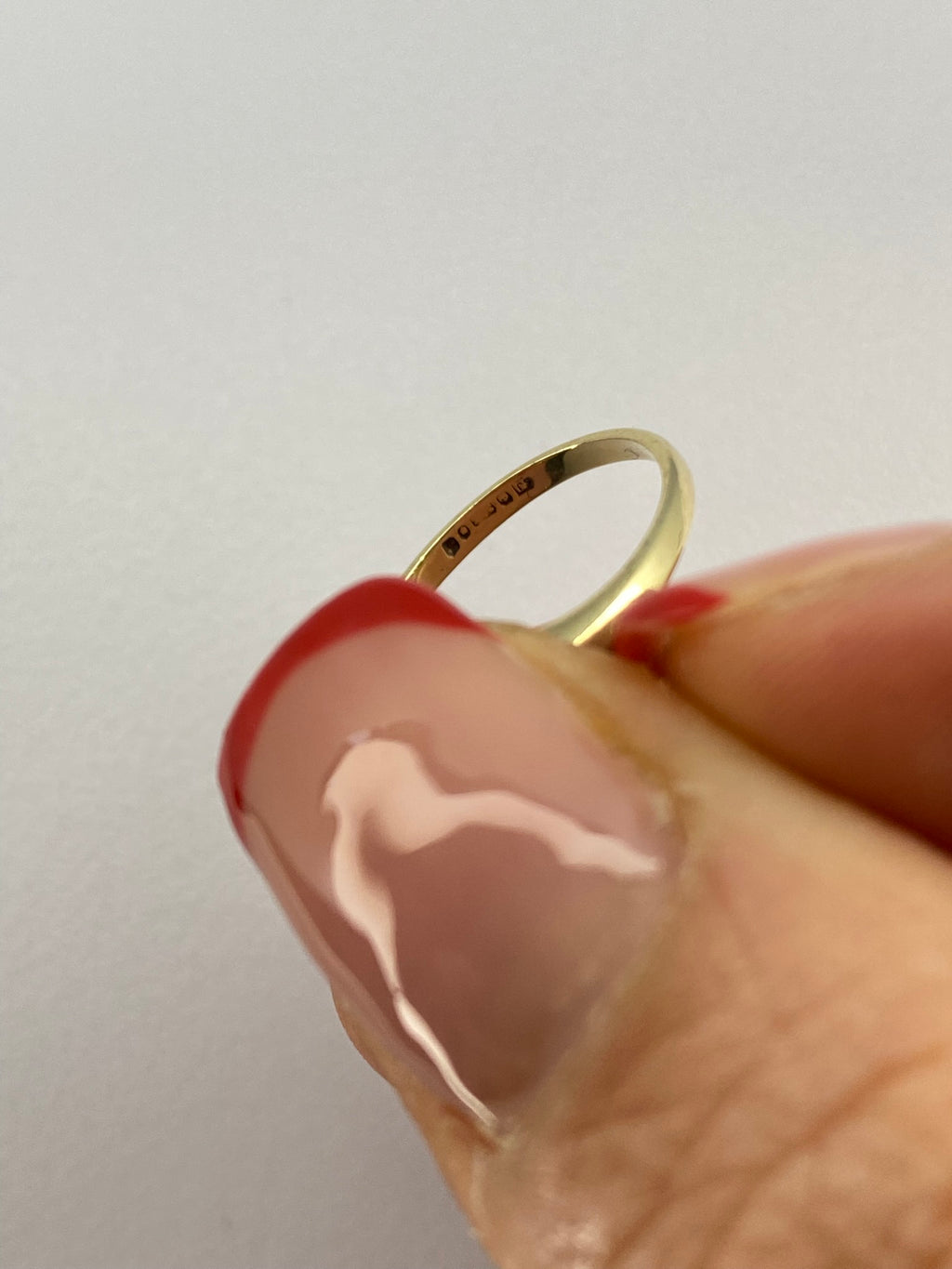 Pink Tourmaline & Diamond Three Stone Ring | 18K Yellow Gold