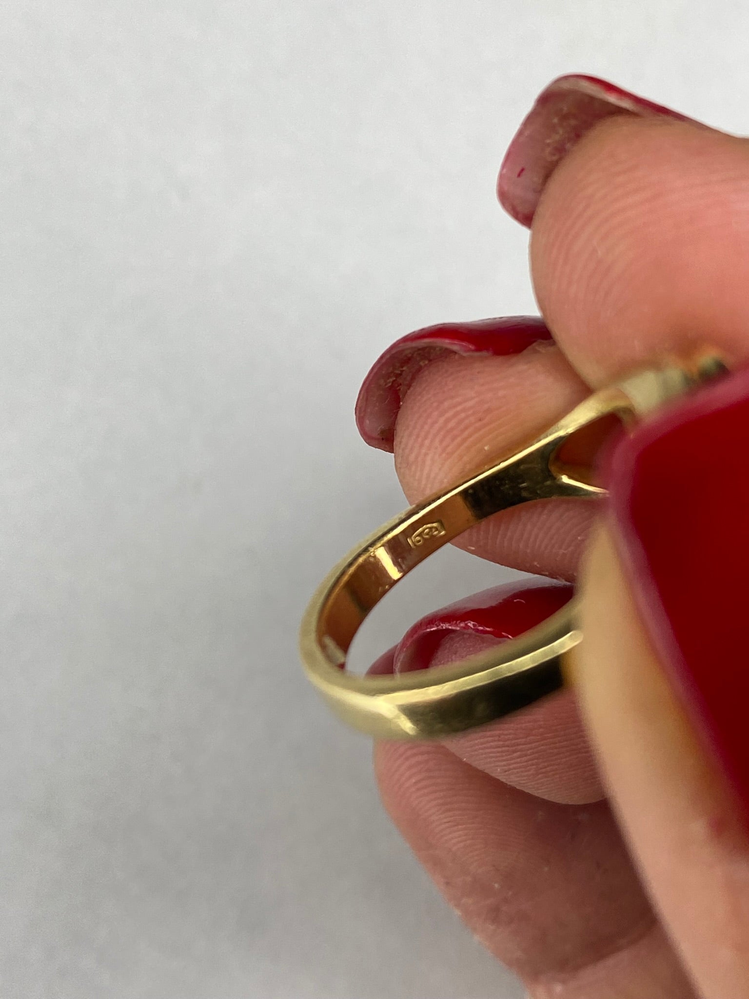 2.53ct Diamond Eye Engagement Ring – 18K Yellow Gold Hallmarked