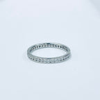 0.40ct Diamond Full Eternity Ring | Channel Set | 18K White Gold