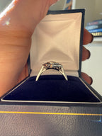 1.00ct Diamond Black Onyx Solitaire Ring
