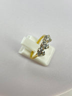 Old Mine Cut Diamond Three Stone Ring | 1.50ct Total | 18K Yellow Gold