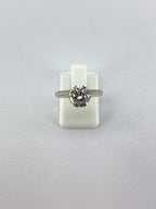 1.40ct Old European Cut Diamond Solitaire Engagement Ring Platinum G–H SI1