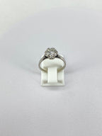 1.40ct Old European Cut Diamond Solitaire Engagement Ring Platinum G–H SI1