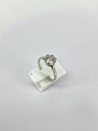 1.40ct Old European Cut Diamond Solitaire Engagement Ring Platinum G–H SI1
