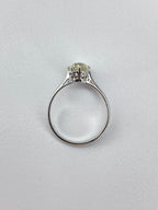 1.28ct Diamond Solitaire Engagement Ring in 18ct Gold – Certified L VS Diamond