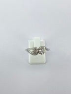 Antique Moi et Toi Diamond Ring | 0.80ct Old Mine Cut Platinum