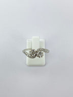 Antique Moi et Toi Diamond Ring | 0.80ct Old Mine Cut Platinum