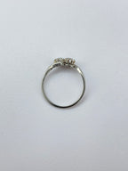 Antique Moi et Toi Diamond Ring | 0.80ct Old Mine Cut Platinum