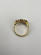 Victorian Ruby & Diamond Ring | 1.00ct Ruby | 18ct Yellow Gold