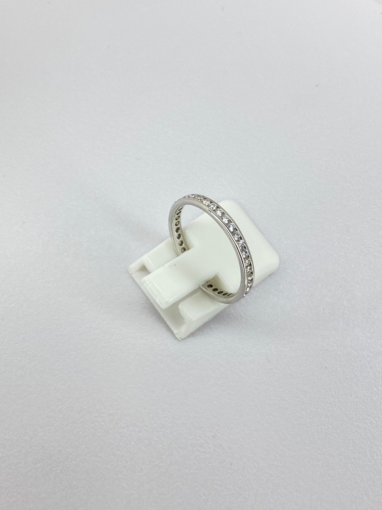 0.40ct Diamond Full Eternity Ring | Channel Set | 18K White Gold