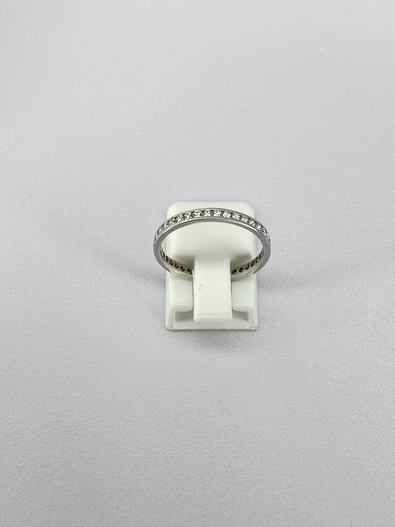 0.40ct Diamond Full Eternity Ring | Channel Set | 18K White Gold