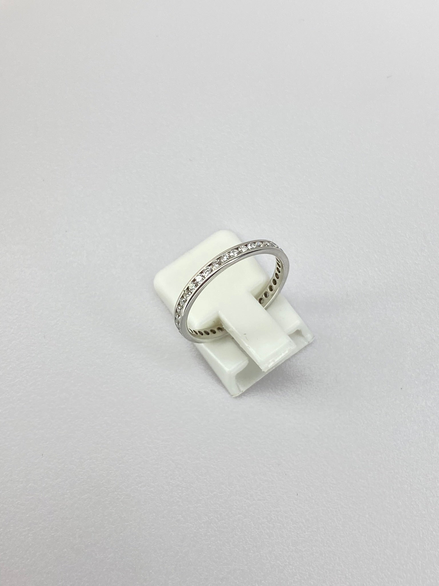 0.40ct Diamond Full Eternity Ring | Channel Set | 18K White Gold
