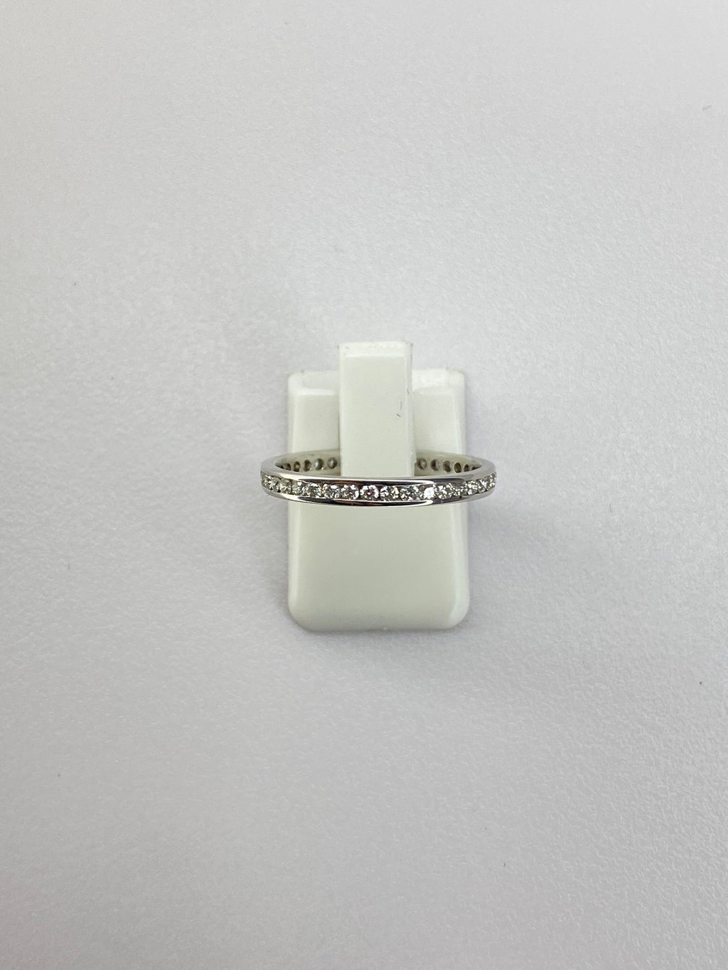 0.40ct Diamond Full Eternity Ring | Channel Set | 18K White Gold