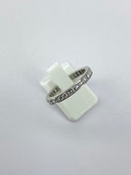 1.00ct Diamond Full Eternity Ring in Platinum – Round & Princess Cut, Size P
