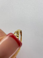 Victorian Five Stone Diamond Ring | 18K Yellow Gold Antique Band