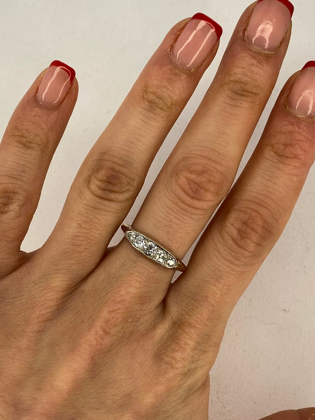 Five Stone Diamond Ring | 0.40ct Diamond | 18ct Yellow Gold
