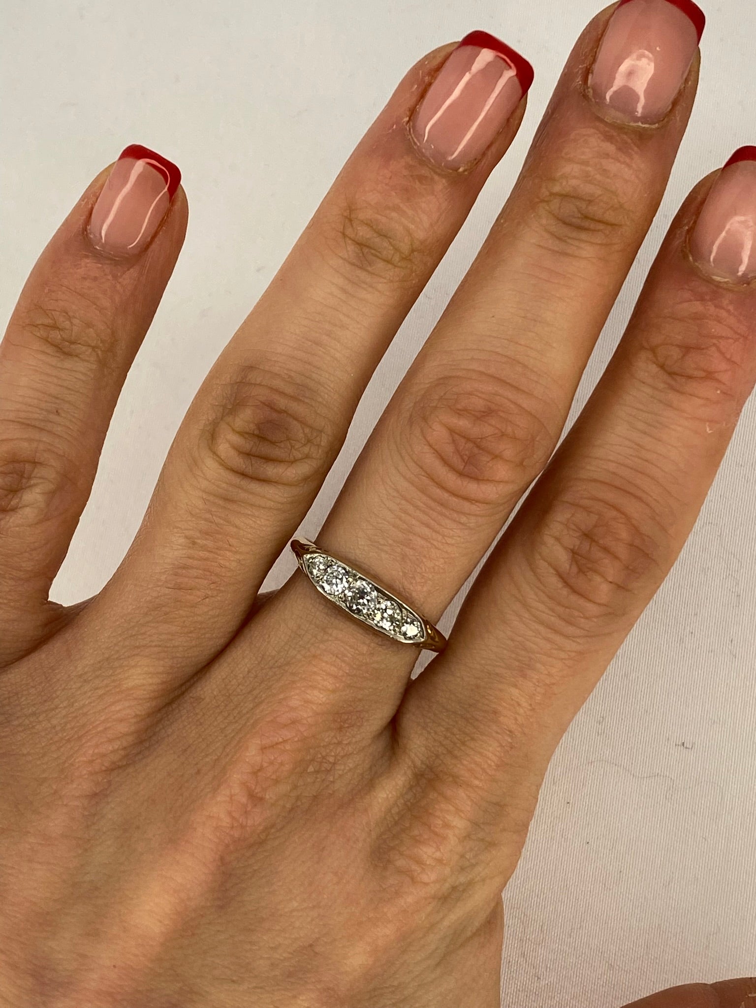 Five Stone Diamond Ring | 0.40ct Diamond | 18ct Yellow Gold