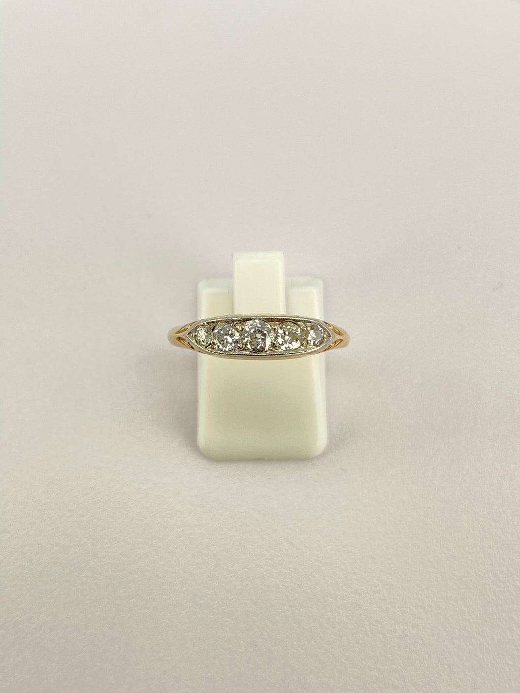 Five Stone Diamond Ring | 0.40ct Diamond | 18ct Yellow Gold