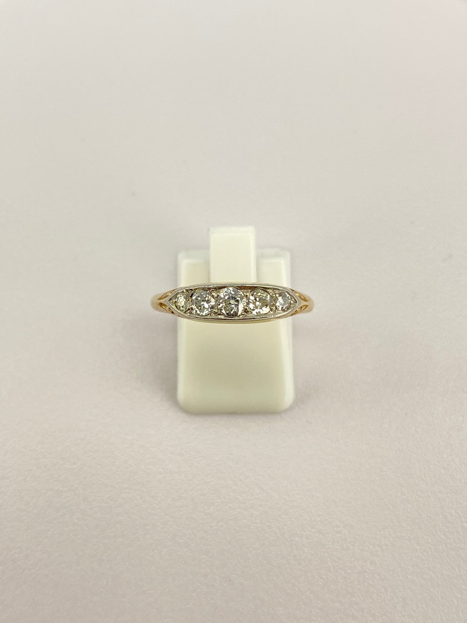 Five Stone Diamond Ring | 0.40ct Diamond | 18ct Yellow Gold